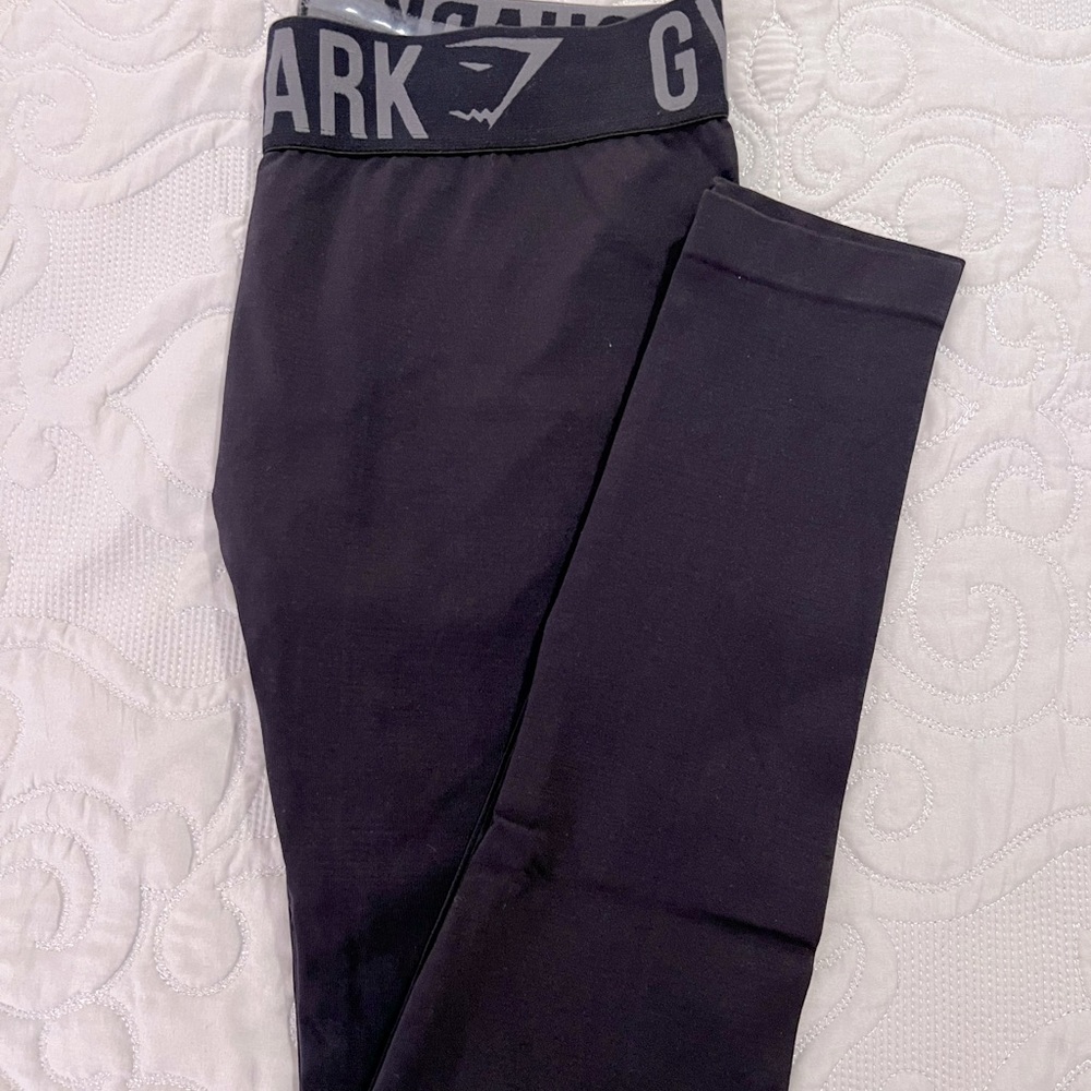 Gymshark Fit Leggings - Black/Black